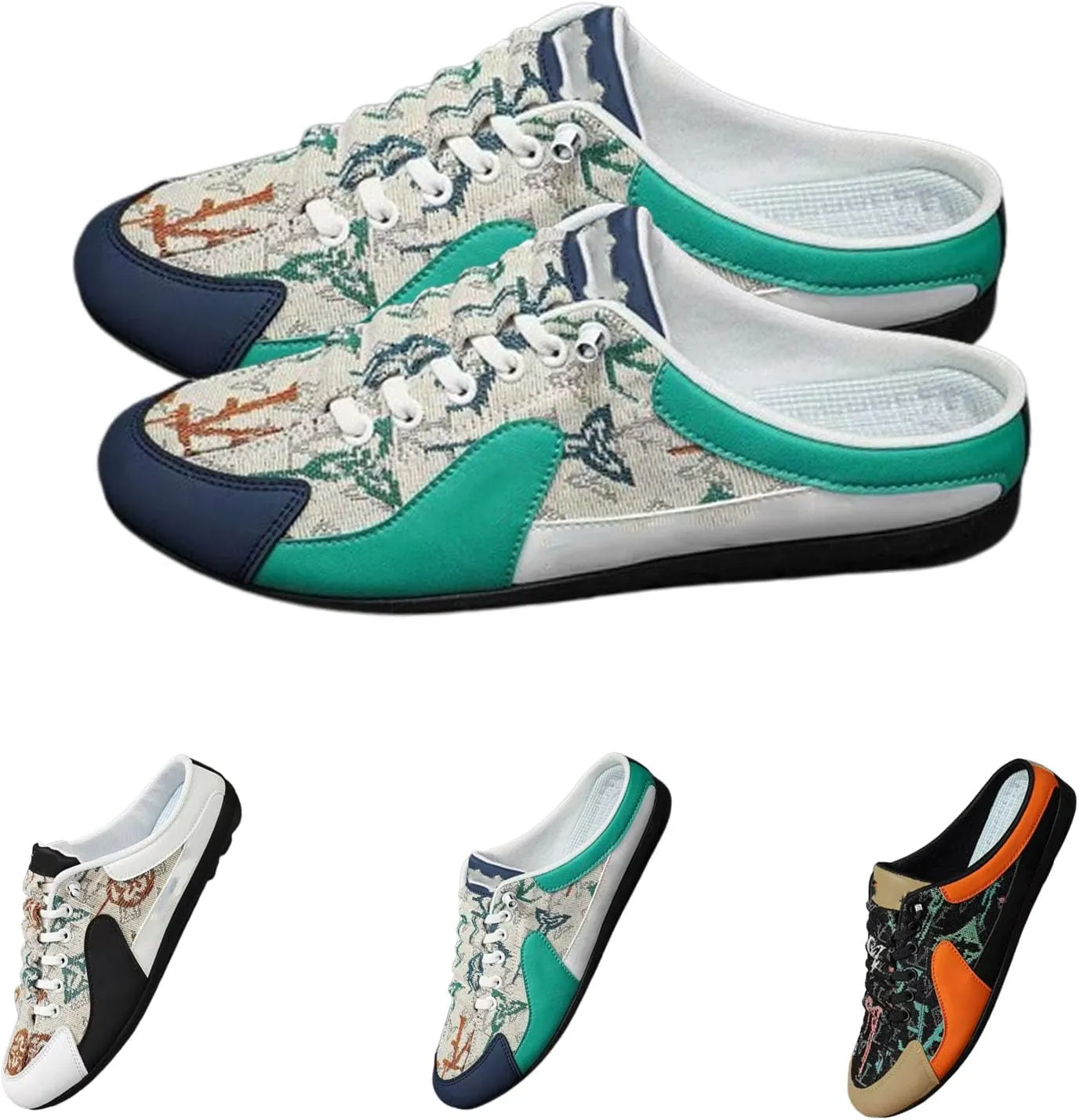 2025 New Women's Hollow Out Breathable Platform Wedge Sandals Casual Stylish Roman Sandal Leather Closed Toe Comfortable Casual Stylish Sandals