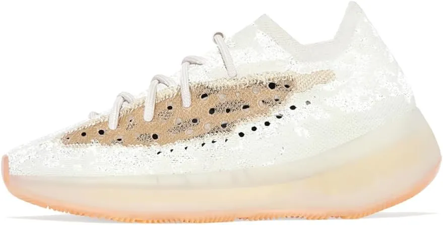 adidas Mens Yeezy Boost 380 Slip On Sneakers Shoes Casual - Beige, Off White