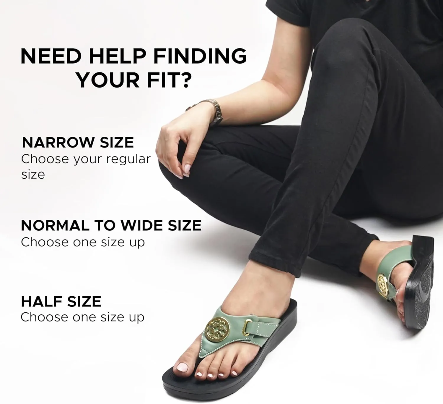 AEROTHOTIC Arch Support Flip Flops for Women Comfortable Stylish Straps with Non Slip Footbed Fashion Dressy Sandals Outdoor Travel Vacation Essentials