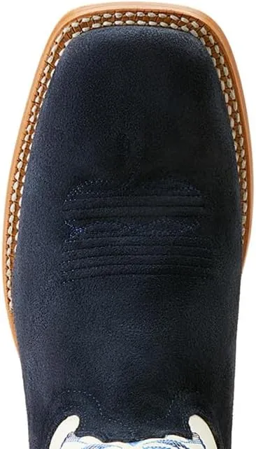 ARIAT Mens Sting Embroidered Square Toe Pull On Casual Boots Mid Calf - Brown