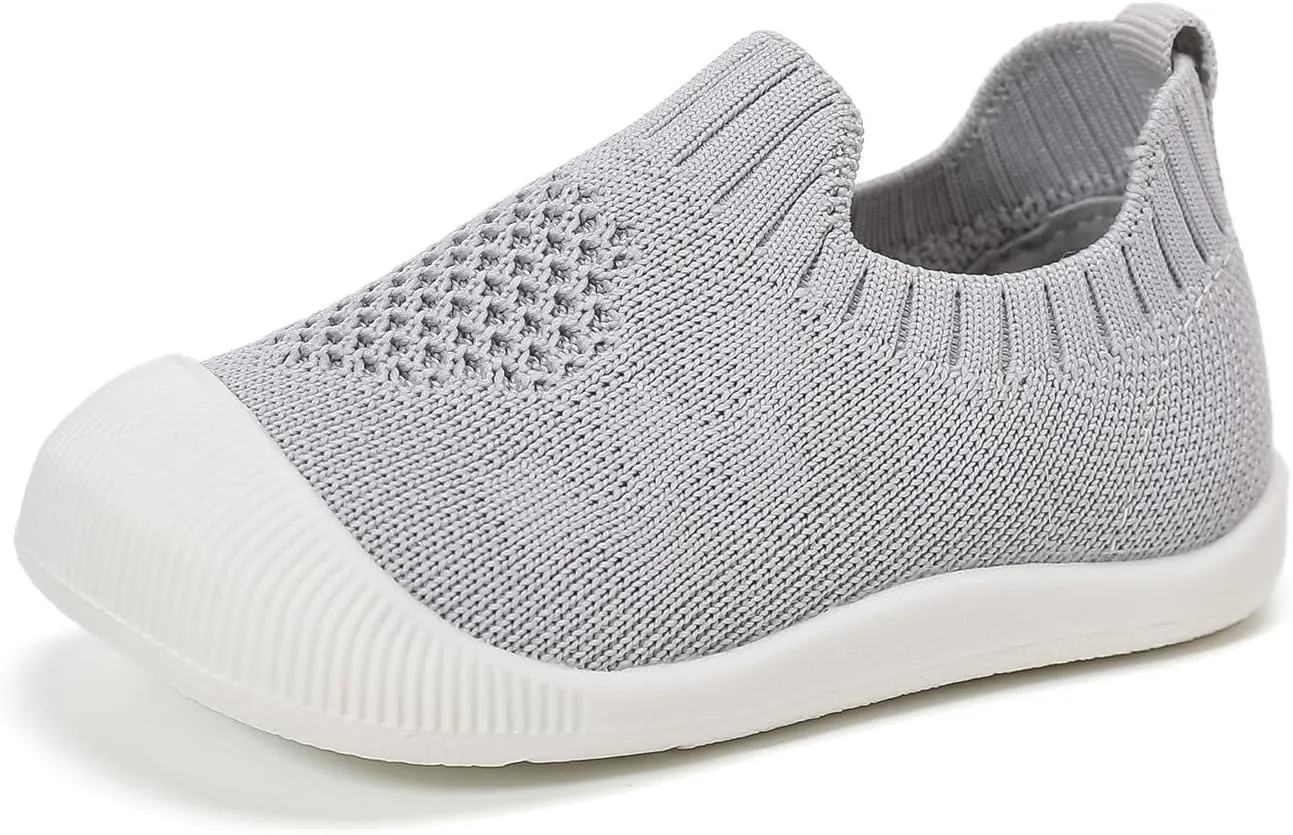 Baby Boys & Girls First Walking Shoes - Non-Slip, Breathable Infant Sneakers for 6-18 Months