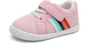 Baby Boys & Girls First Walking Shoes - Non-Slip, Breathable Infant Sneakers for 6-18 Months