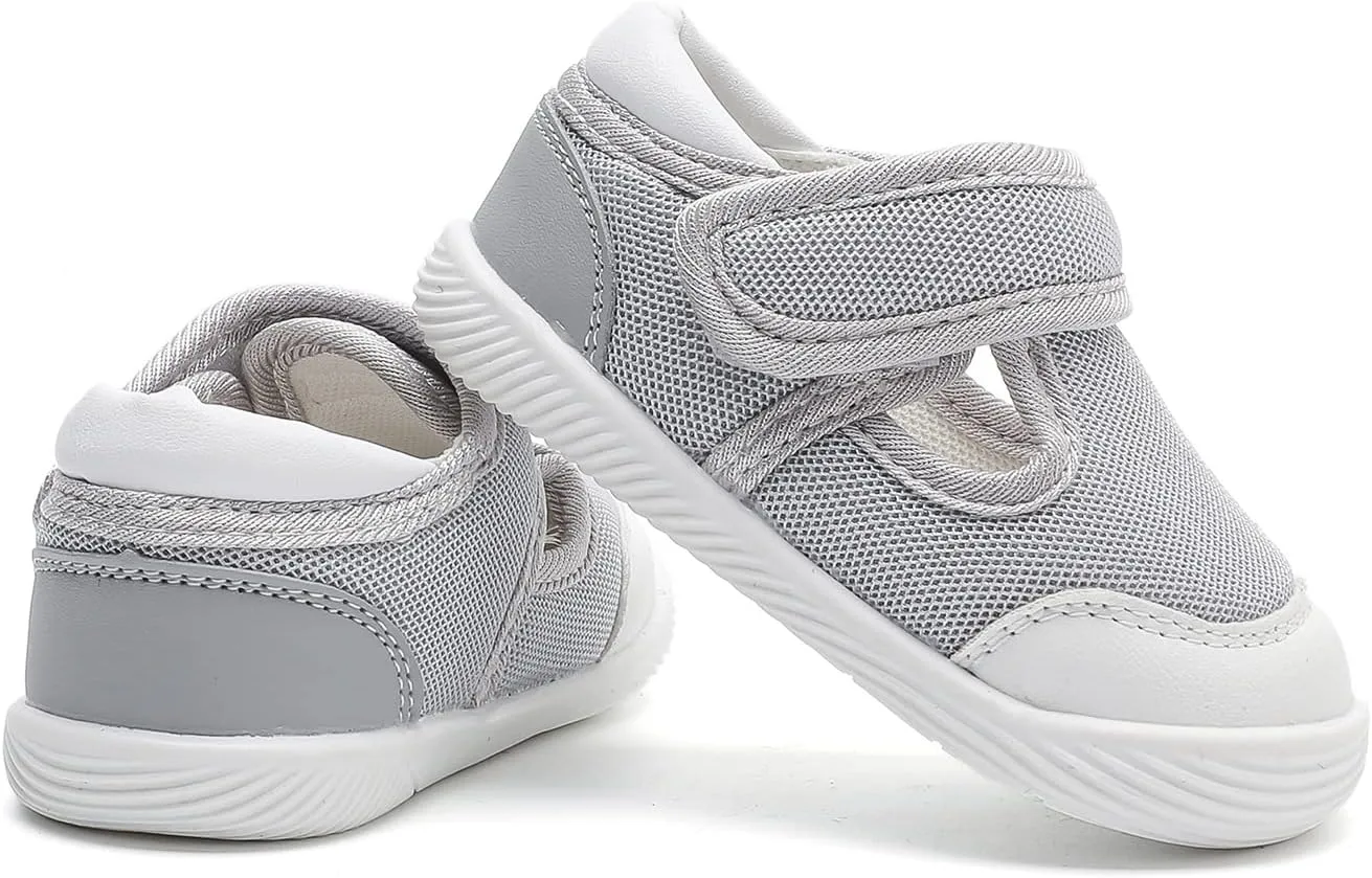 Baby Boys & Girls First Walking Shoes - Non-Slip, Breathable Infant Sneakers for 6-18 Months
