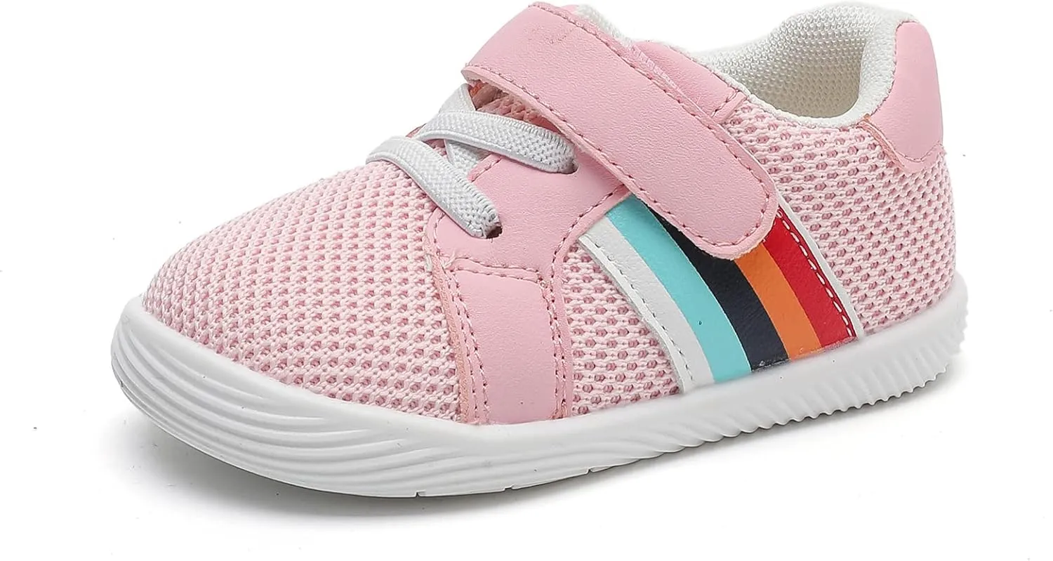 Baby Boys & Girls First Walking Shoes - Non-Slip, Breathable Infant Sneakers for 6-18 Months