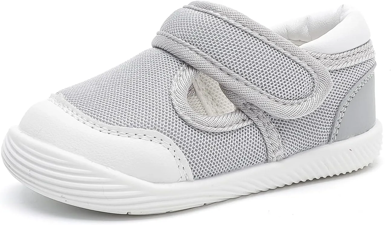 Baby Boys & Girls First Walking Shoes - Non-Slip, Breathable Infant Sneakers for 6-18 Months