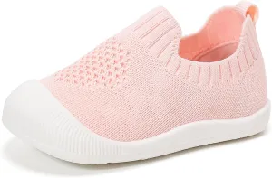 Baby Boys & Girls First Walking Shoes - Non-Slip, Breathable Infant Sneakers for 6-18 Months