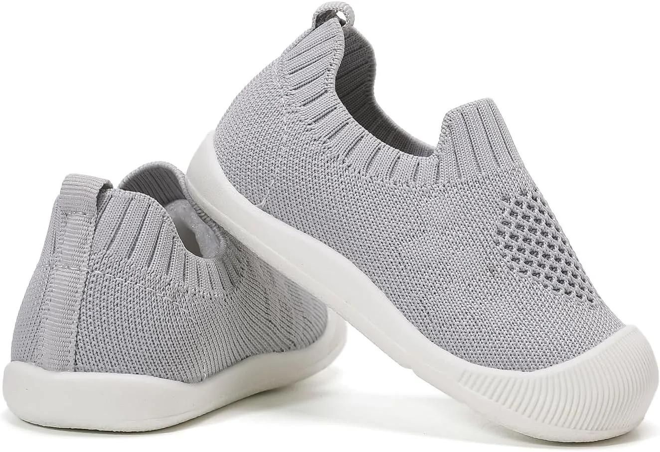 Baby Boys & Girls First Walking Shoes - Non-Slip, Breathable Infant Sneakers for 6-18 Months