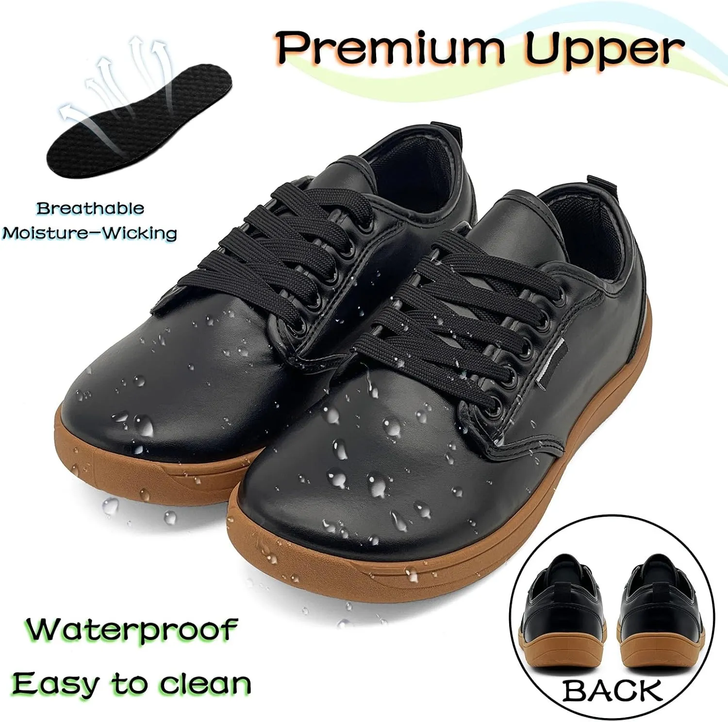 Barefoot Shoes Men Women Zero Drop Minimalist Soft Feel Wide Toe Box Non-Slip Comfortable Walking & Hiking Sneakers
