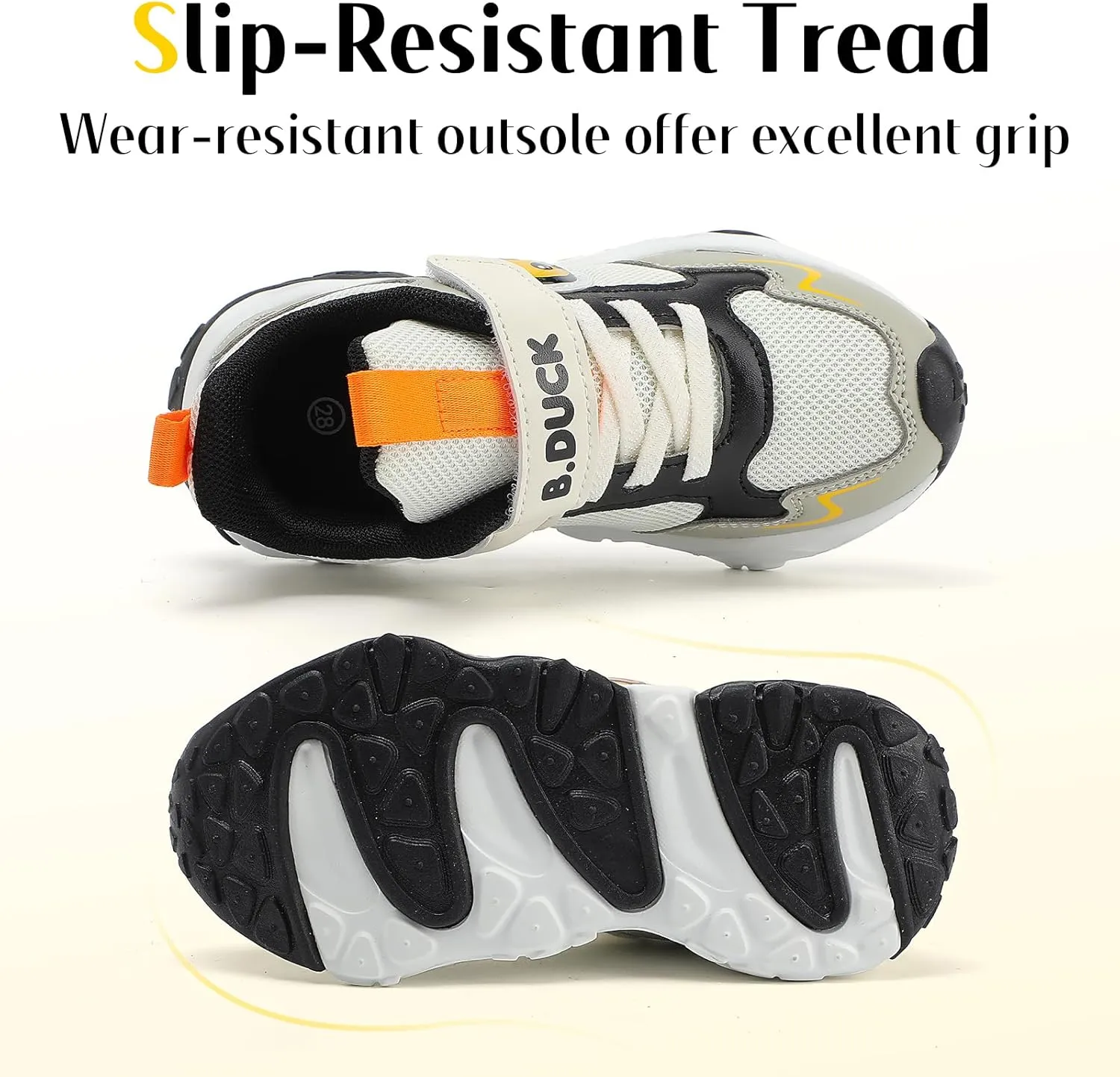 B.Duck Toddler Shoes for Girl and Boy [Toddler 4-Toddler 12] Kids Shoes Toddler Sneakers Girls Shoes Toddler Running Shoes Toddler Sneakers for Toddler/Little Kid Shoes