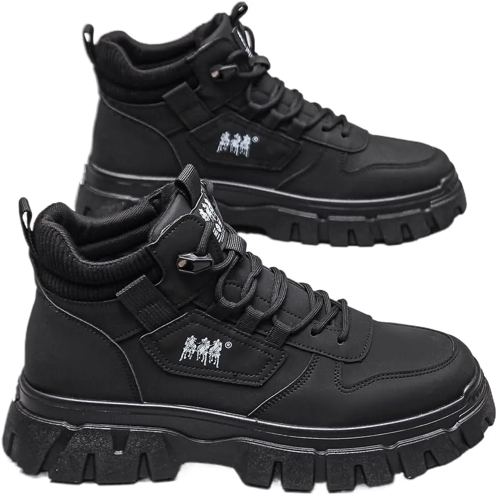 Breathable Non-Slip Hiking Boots for Men - Ideal for Outdoor Walking, Mountaineering, and Winter Activities