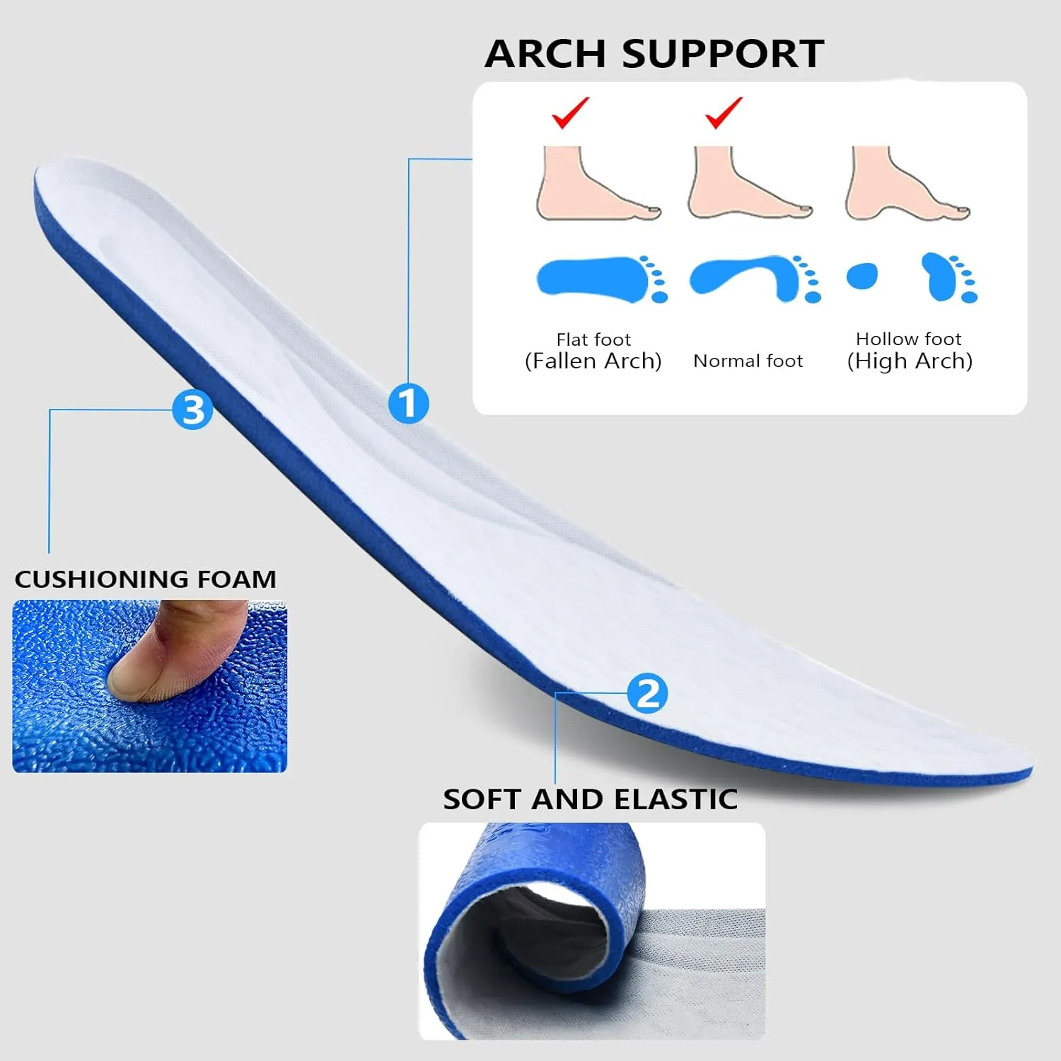 Buyrew Women's Flats Pointed Toe Ballet Shoes Knit Dress Shoes Low Wedge Slip On Arch Support Walking Office Business Flats