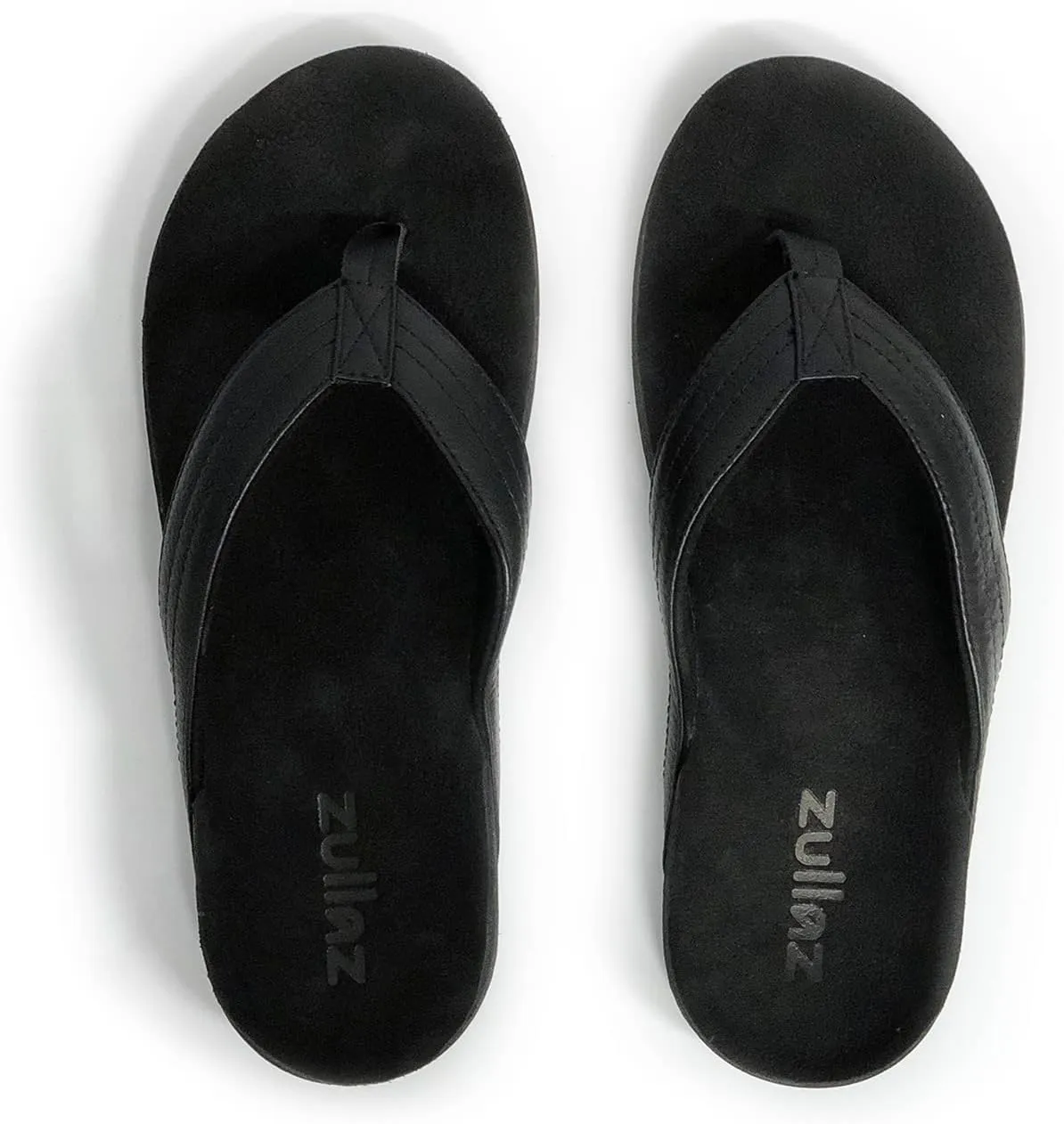 Byron Orthotic Flip Flops for Men, Stylish & Comfortable Orthopedic Sandals with Biomechanical Arch Support Genuine Leather Strap