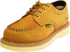 CACTUS Men’s 422M 411M Soft Toe Moc Toe 4” Construction Roofing Work Boots Leather PU Sole Comfortable Botas de Trabajo