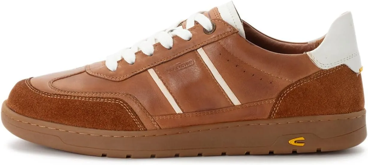 camel active Men's Low-Top Sneakers Snow Shoe, Brown, 10