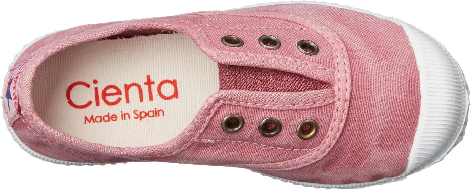Cienta Kids Canvas Slip On Sneakers For Girls and Boys (Toddler/Little Kid/Big Kid)