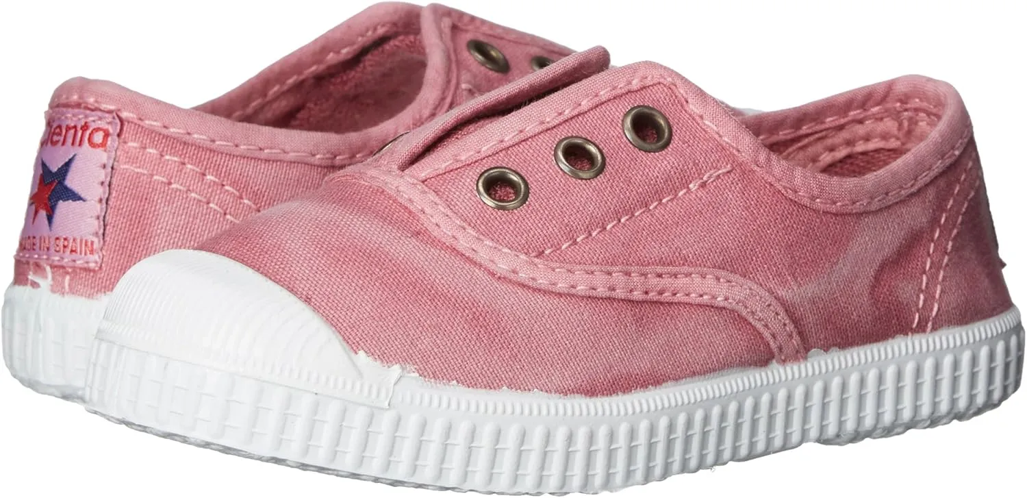 Cienta Kids Canvas Slip On Sneakers For Girls and Boys (Toddler/Little Kid/Big Kid)