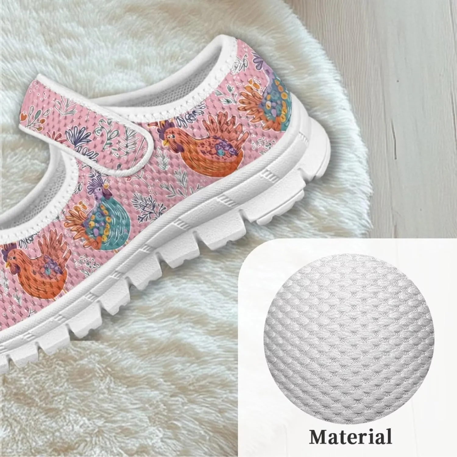 Coloranimal Girls Mary Jane Shoes Dance Shoes for Kids Princess Shoes Girls Ballet Dress Shoes Magic Sticker Mary Jane Flats