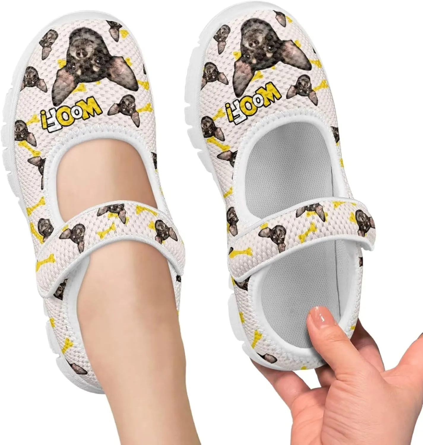 Coloranimal Mary Jane Shoes for Girls Princess Shoes Ballet Flats Girls Dress Shoes Single Buckle Uniform Shoes Casual Mary Jane Flats