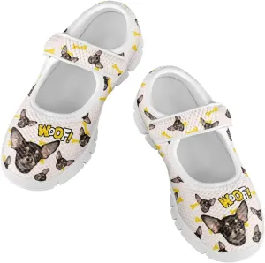 Coloranimal Mary Jane Shoes for Girls Princess Shoes Ballet Flats Girls Dress Shoes Single Buckle Uniform Shoes Casual Mary Jane Flats