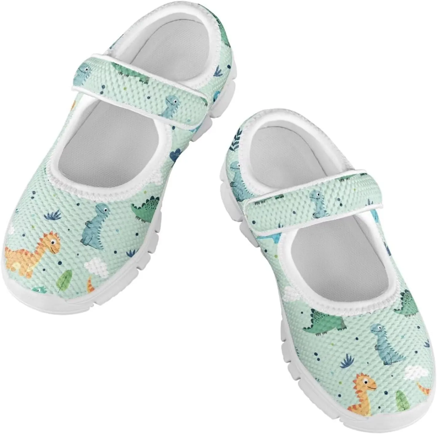 Coloranimal Mary Jane Shoes Girls Dress Shoes Single Buckle Girls' Flats Uniform Shoes Casual Princess Shoes with Anti Skid Sole