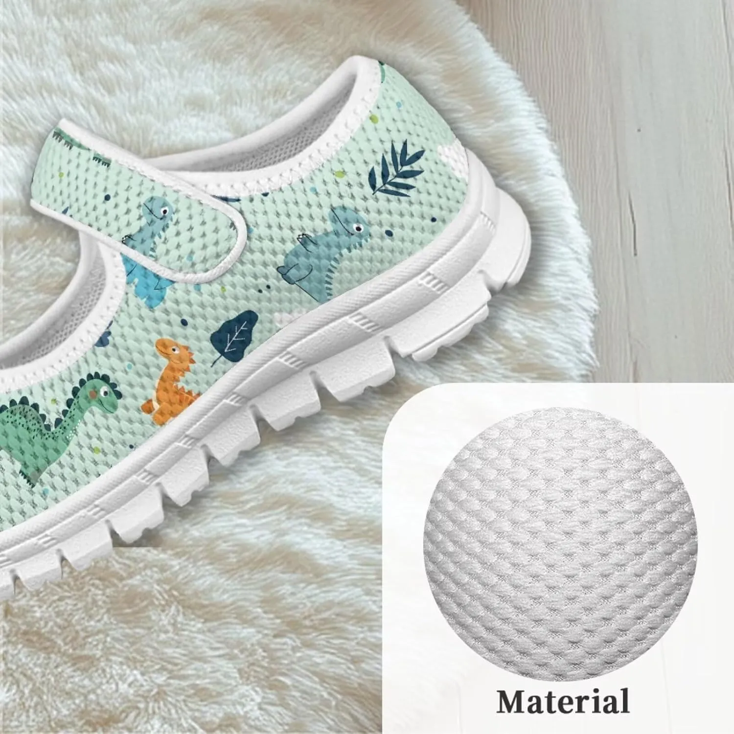 Coloranimal Mary Jane Shoes Girls Dress Shoes Single Buckle Girls' Flats Uniform Shoes Casual Princess Shoes with Anti Skid Sole