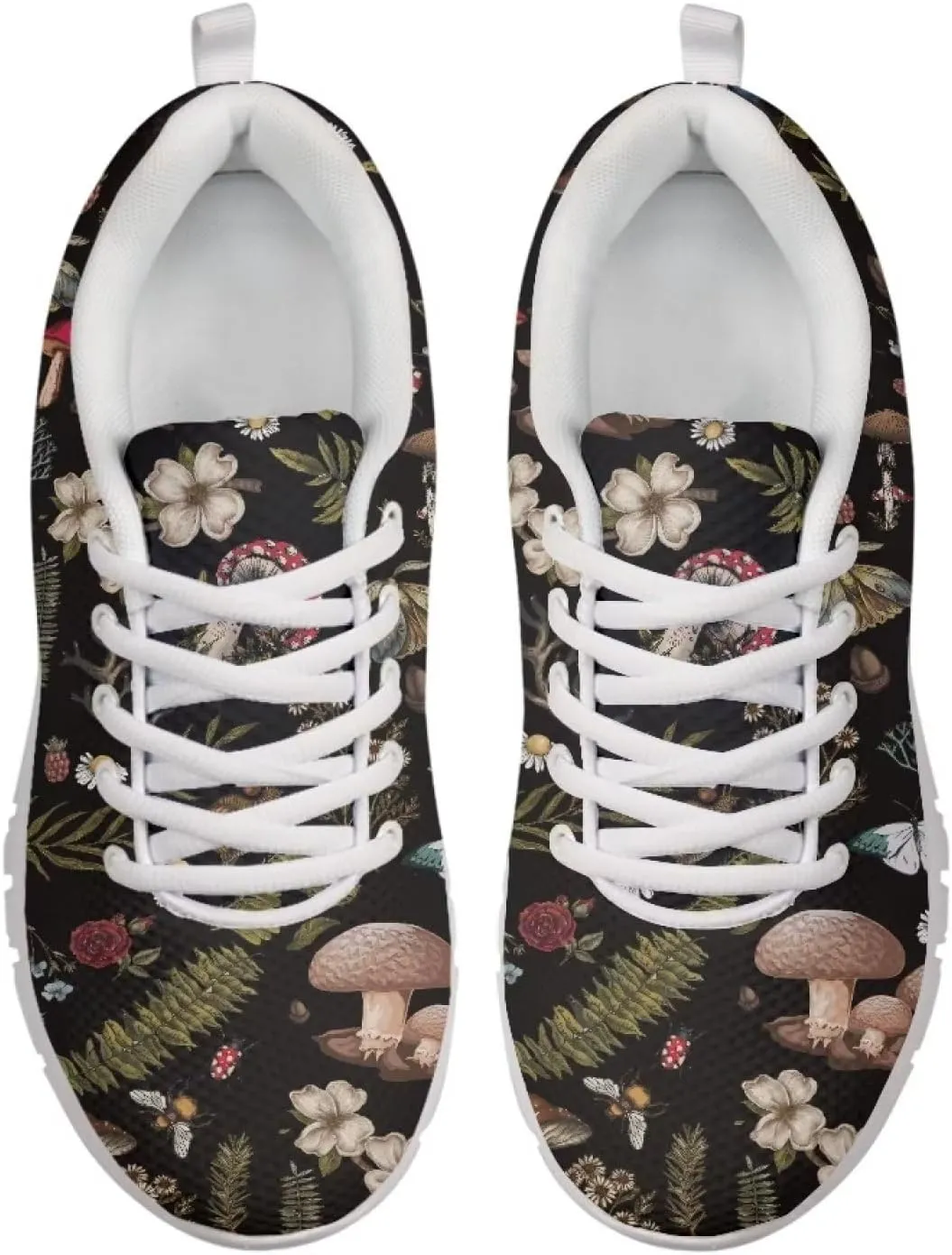 Coloranimal Spring Summer Gift Flats for Women Men Running Walking Sneakers