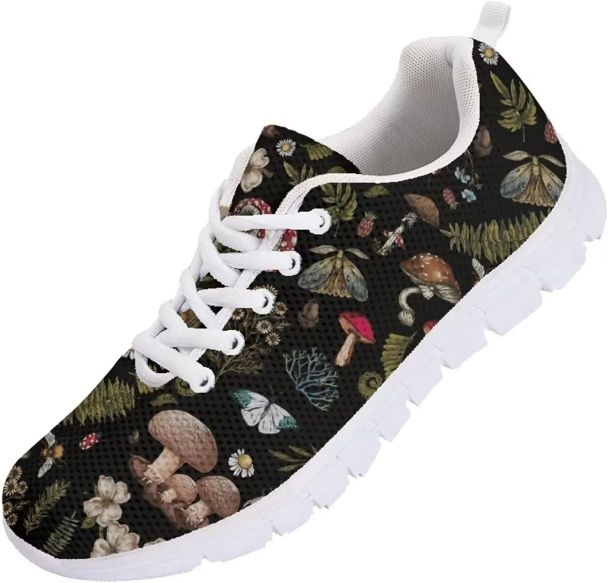 Coloranimal Spring Summer Gift Flats for Women Men Running Walking Sneakers
