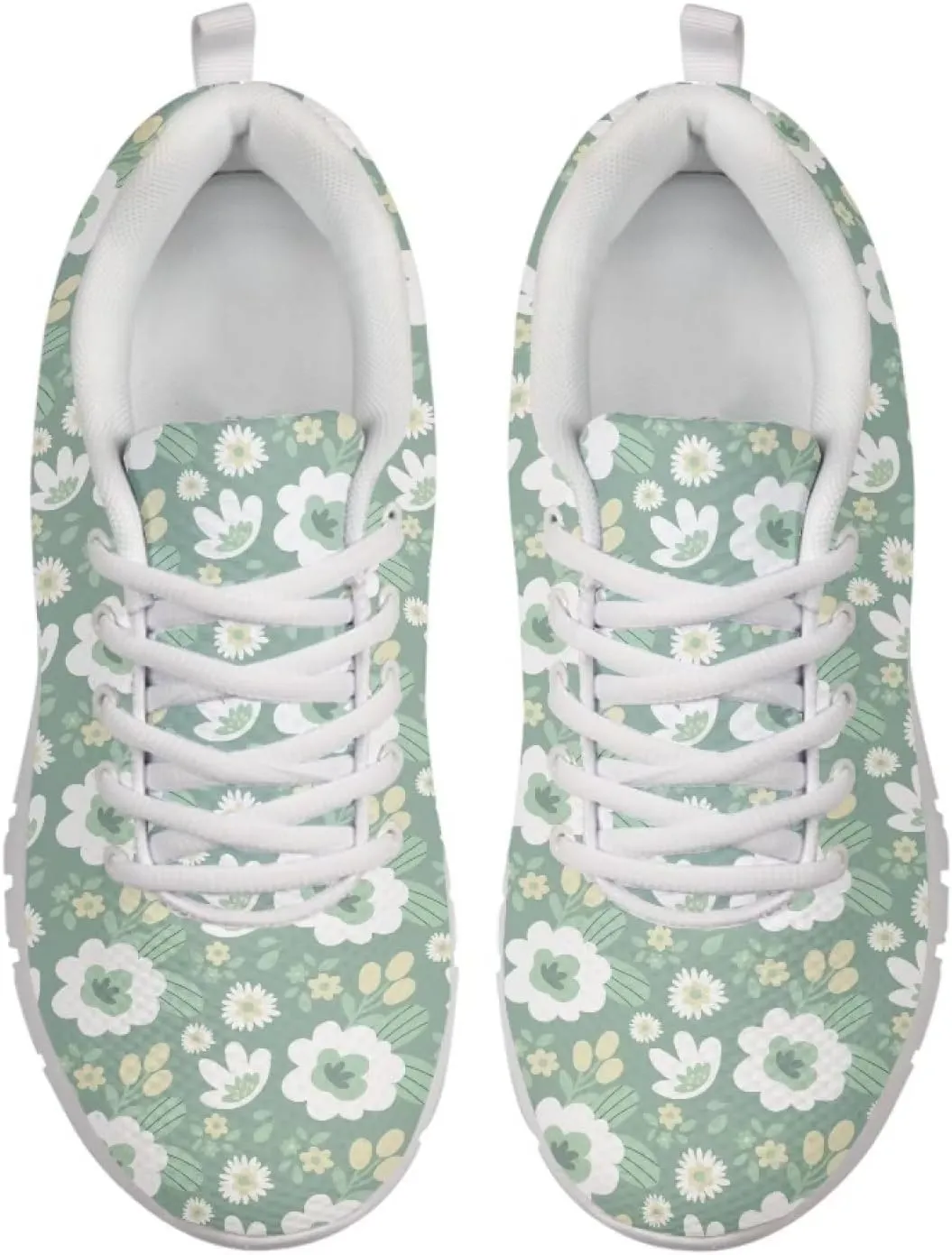 Coloranimal Spring Summer Gift Flats for Women Men Running Walking Sneakers