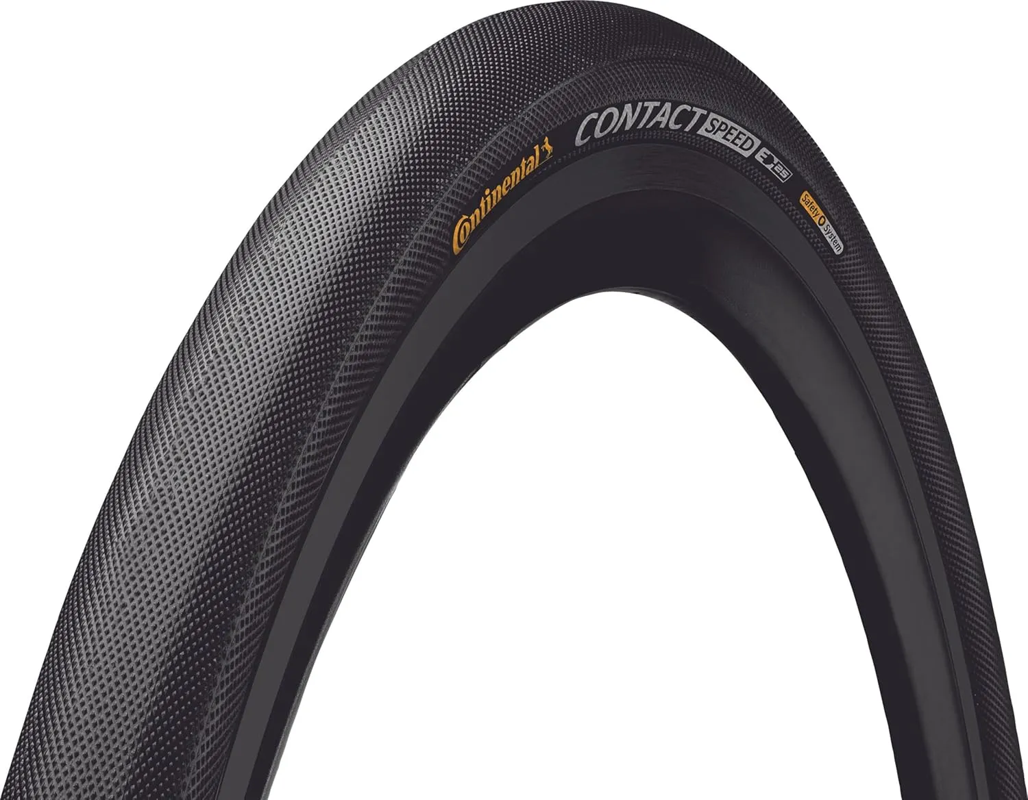 Continental Contact Speed tire - clincher, wire bead, SafetySystem Breaker, E25, black/Reflex or black, 26", 27.5", 650b or 700 sizes