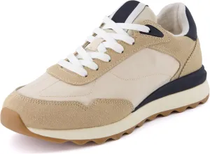 CUSHIONAIRE Women's Kicks lace up Nylon Sneaker  Comfort Foam, Wide Widths Available