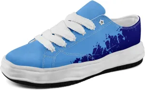Custom Fashion Canvas Sneaker for Men Women Personalized Unisex Sports Running Tennis Shoes Print Image Name Lace Up Shoes