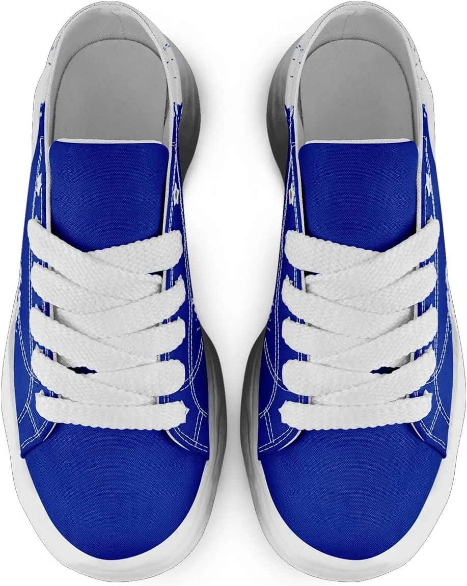 Custom Fashion Canvas Sneaker for Men Women Personalized Unisex Sports Running Tennis Shoes Print Image Name Lace Up Shoes