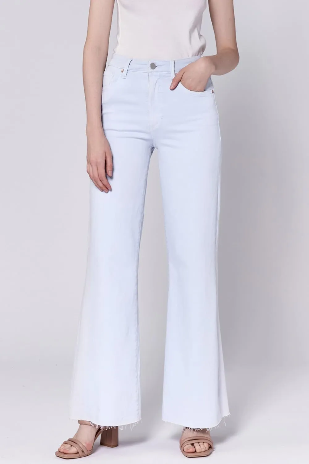 DEAR JOHN Fiona Women's Jeans Wide Leg High Rise Full Inseam