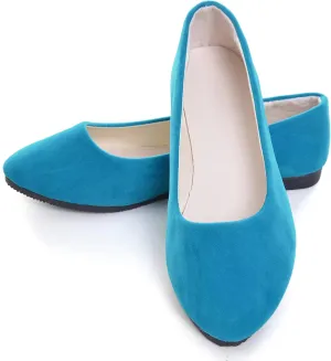 Dear Time Women Block Heel PU Pointed Toe Pumps Shoes