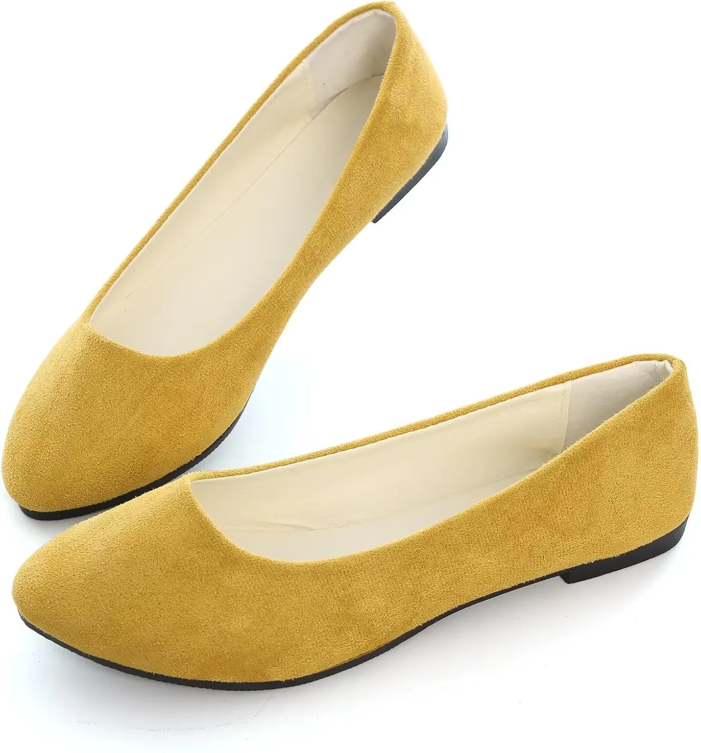 Dear Time Women Block Heel PU Pointed Toe Pumps Shoes