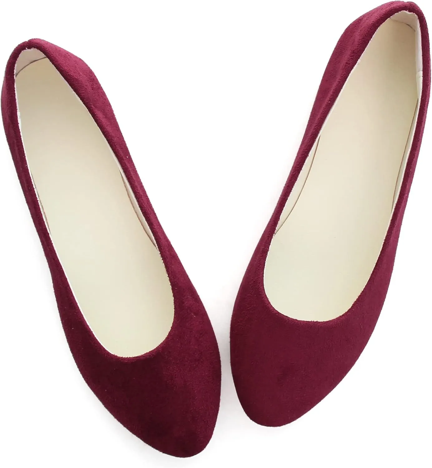 Dear Time Women Block Heel PU Pointed Toe Pumps Shoes