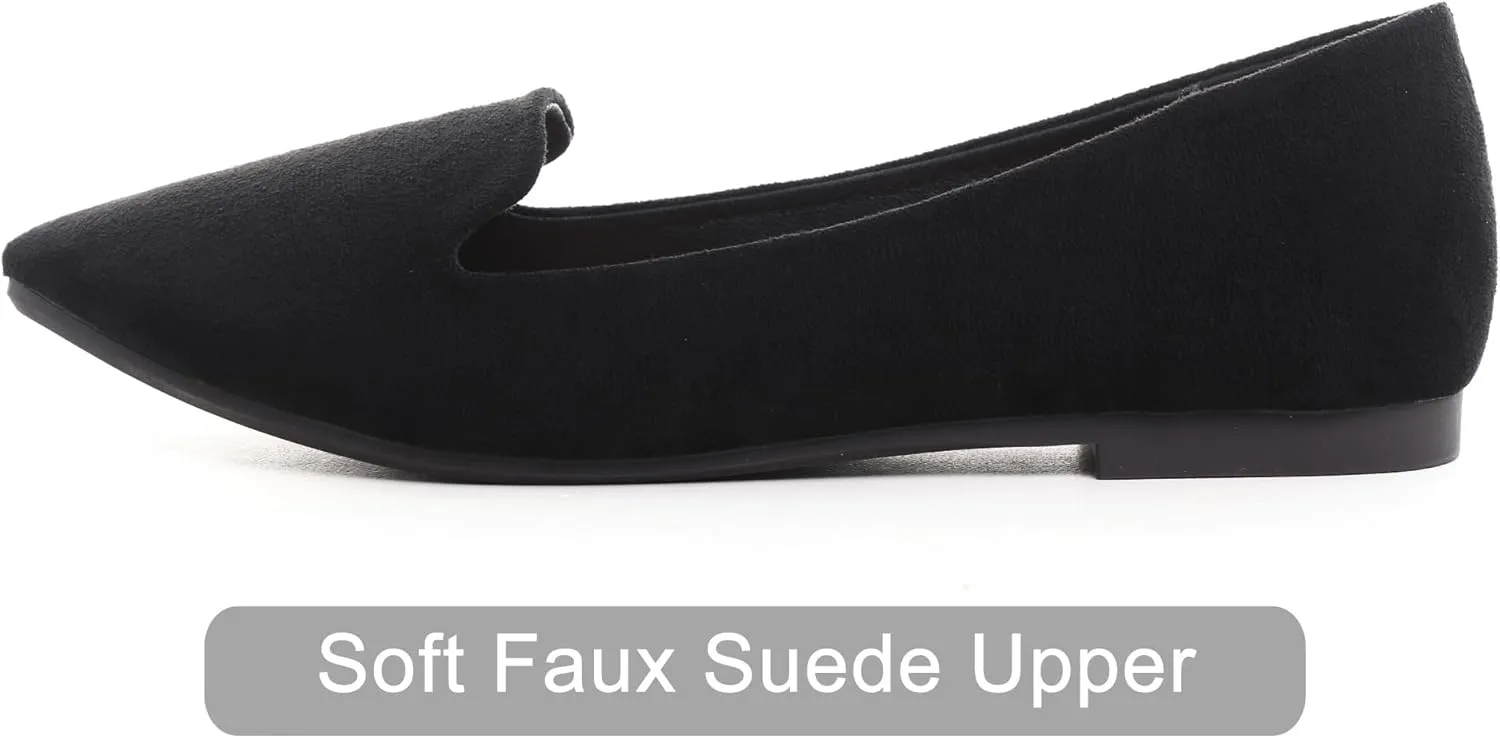 Dear Time Women Block Heel PU Pointed Toe Pumps Shoes