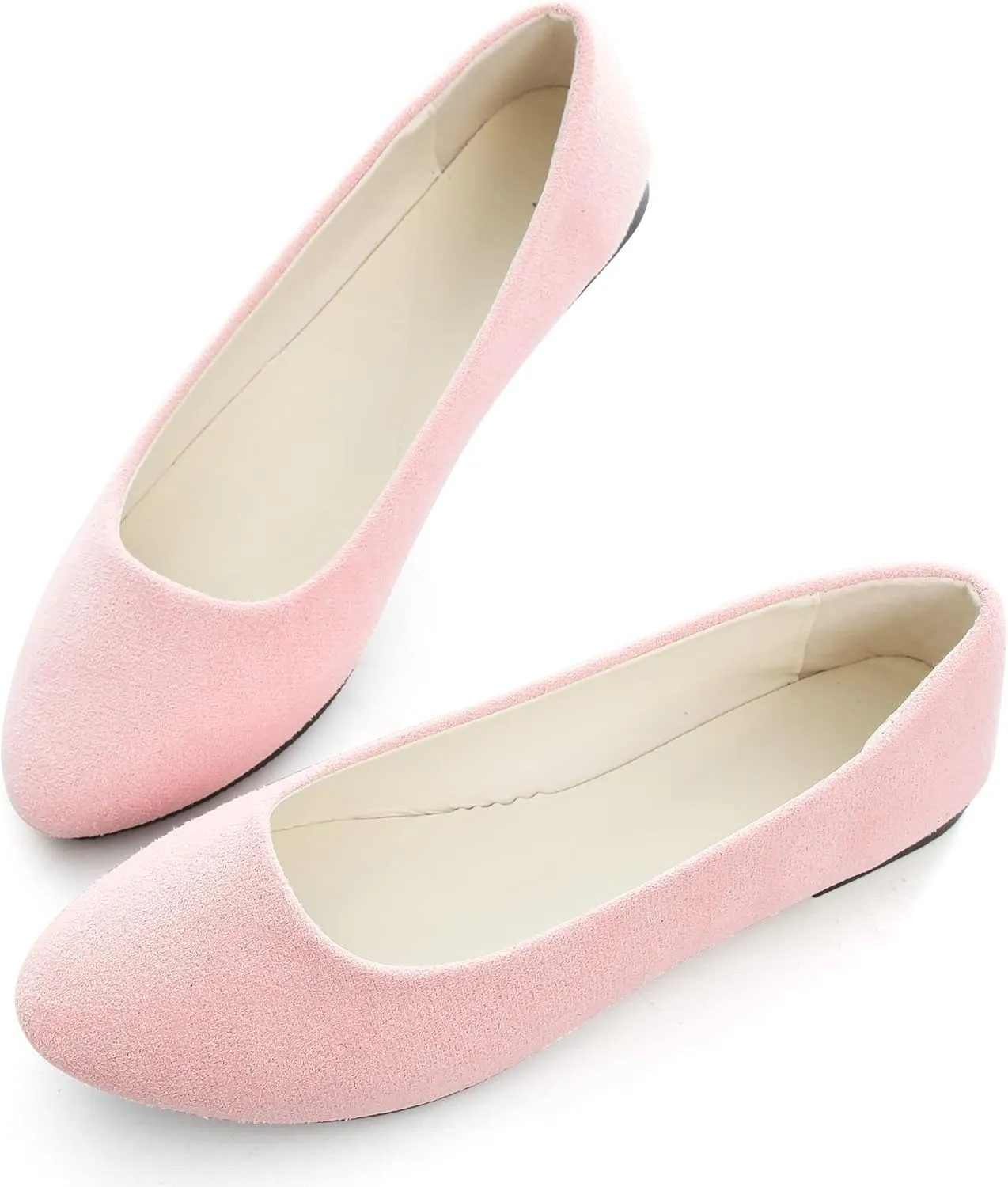 Dear Time Women Block Heel PU Pointed Toe Pumps Shoes