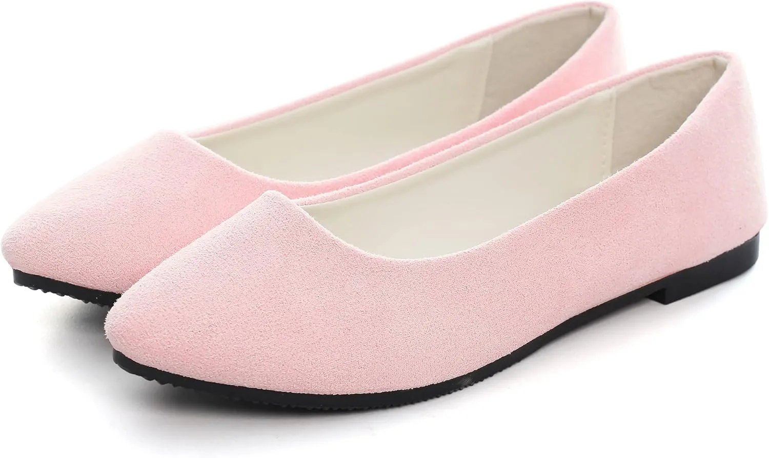 Dear Time Women Block Heel PU Pointed Toe Pumps Shoes
