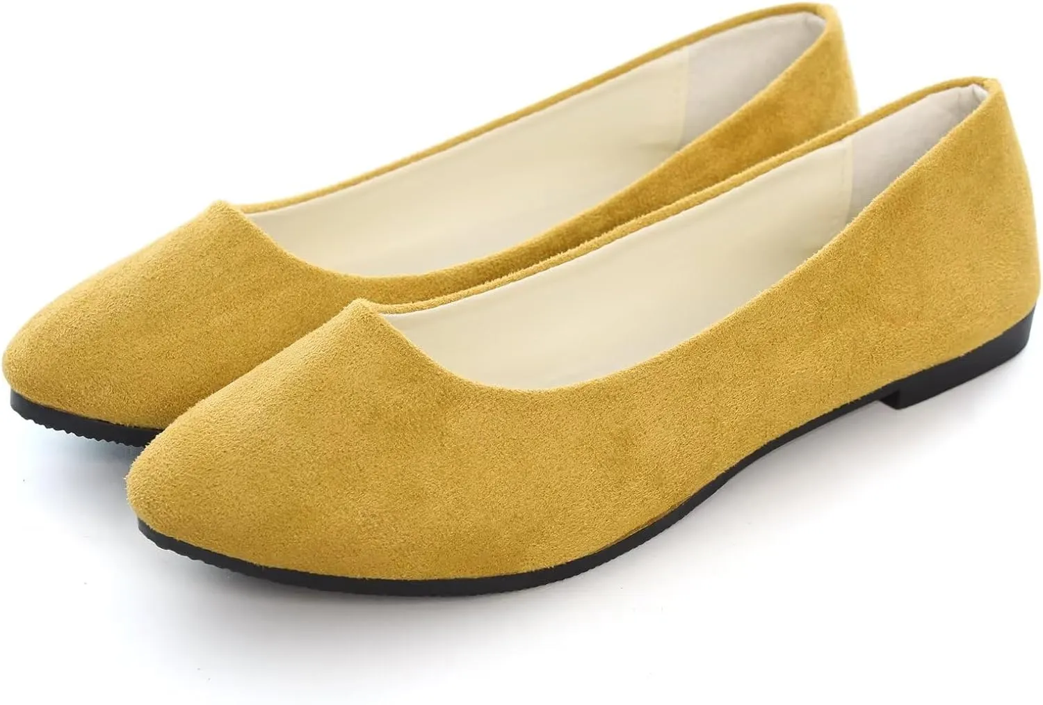 Dear Time Women Block Heel PU Pointed Toe Pumps Shoes