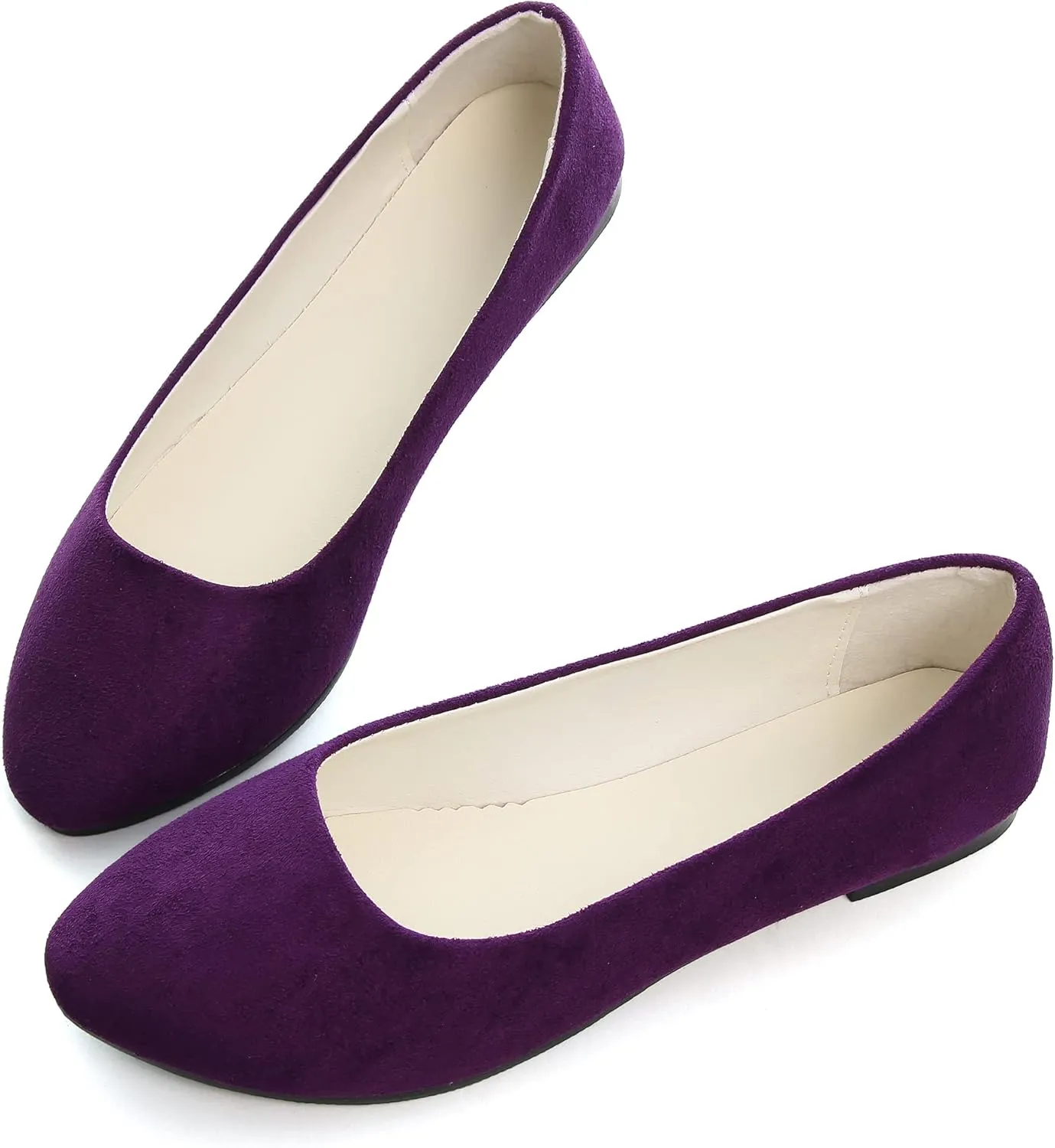 Dear Time Women Block Heel PU Pointed Toe Pumps Shoes