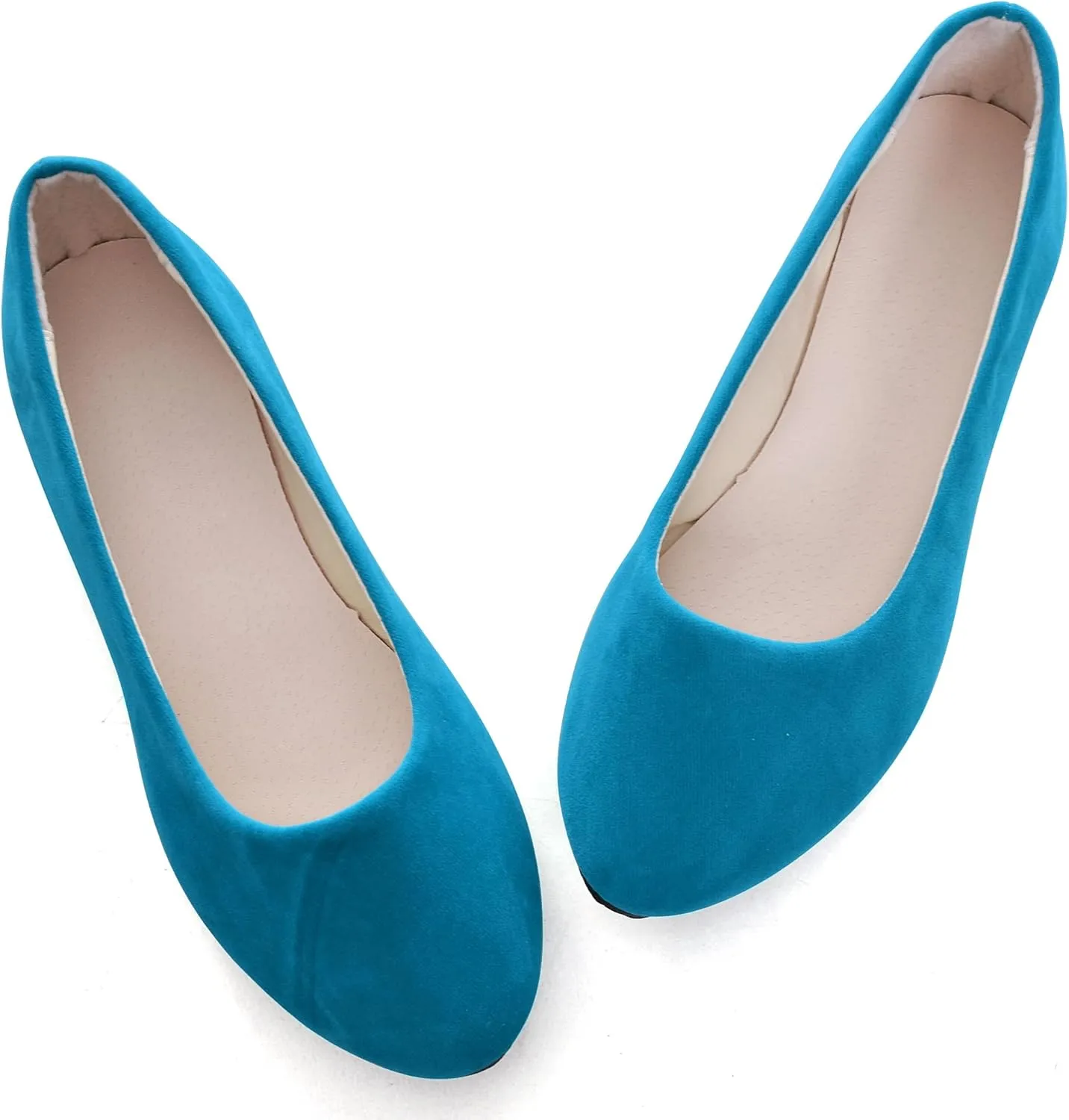 Dear Time Women Block Heel PU Pointed Toe Pumps Shoes
