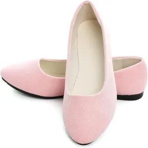 Dear Time Women Block Heel PU Pointed Toe Pumps Shoes