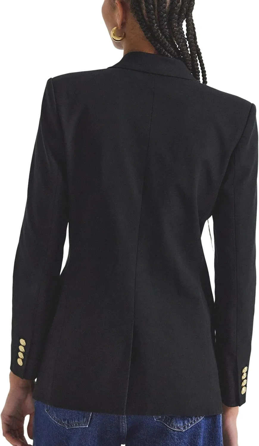 Derek Lam 10 Crosby Women's Walter Double Breasted Blazer