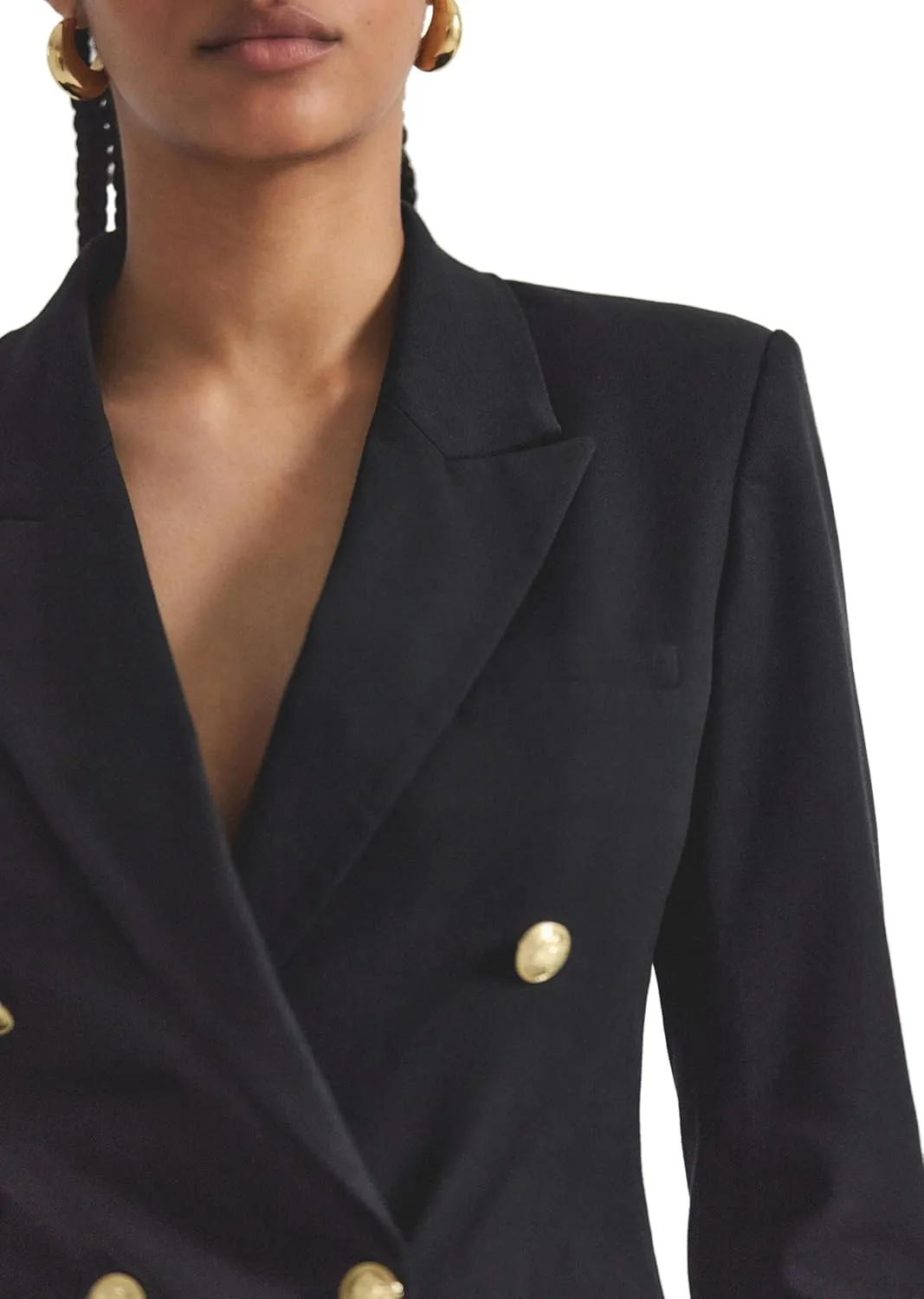 Derek Lam 10 Crosby Women's Walter Double Breasted Blazer