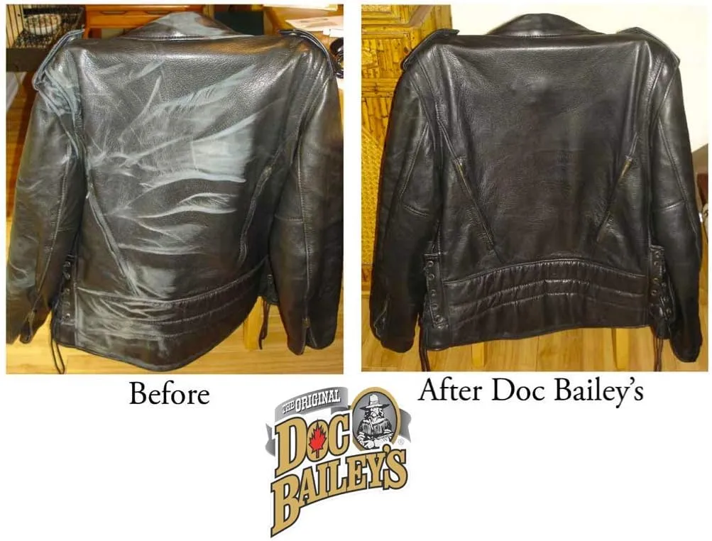 Doc Baileys All Leather Care Detail Kit (Set of 3) - Restore, Protect, and Enhance Your Leather - Leather Cleaner, Conditioner, Waterproofer, & Protectant