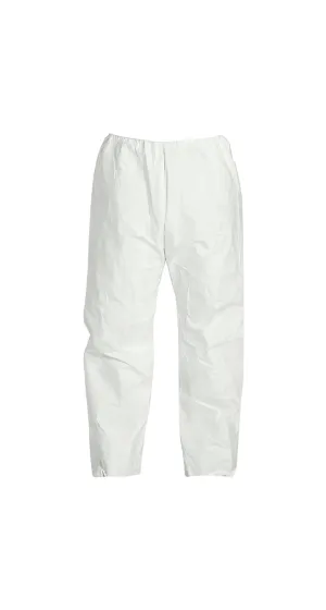 DuPont Tyvek 400 Disposable Protective Pant with Elastic Waist, White, X-Large, 50-Pack