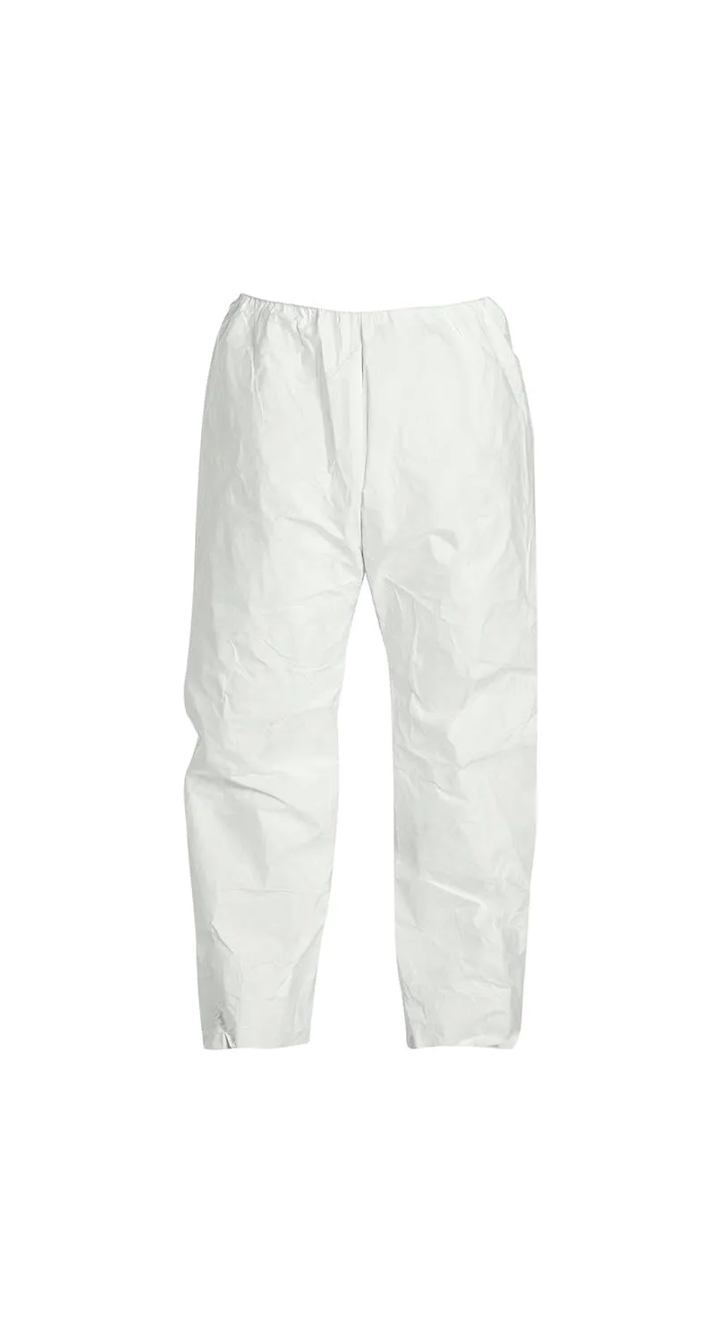 DuPont Tyvek 400 Disposable Protective Pant with Elastic Waist, White, X-Large, 50-Pack