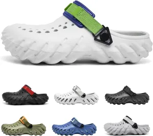 Fashion Men's Clogs Non-slip Comfortable Foam Running Shoes Indoor Outdoor Cloud Slippers Pillow Sandals Women's Fashion Classic Summer Trend Beach Shoes Slippers