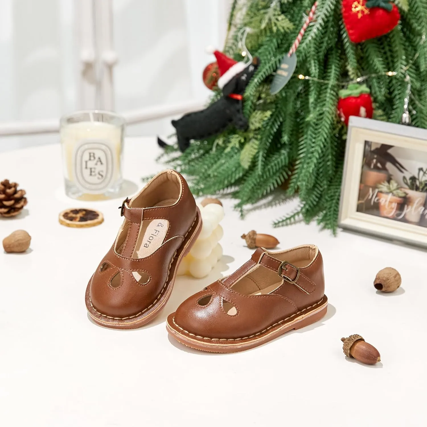 Felix & Flora Toddler Girl Mary Jane Dress Shoes - Ballet Flats for Girl Party School Shoes